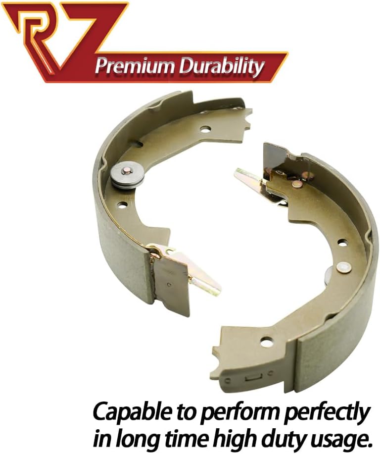 RV MURTS 2 أزواج 10" × 2-1/4" أحذية فرامل كهربائية للجرارات مجموعات استبدال ذاتية الضبط للجرارات 2300-3500 رطل تجميع فرامل 4 ثقوب (يسار ويمين)، ملحقات محور الجرار، نوع ديكستر. - Image 5